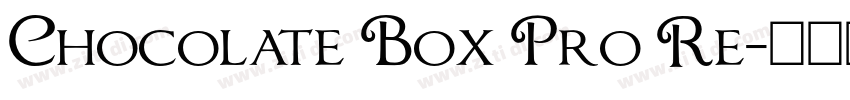 Chocolate Box Pro Re字体转换